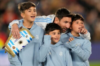Messi no lanza una garantía de la Copa Mundial: "Veremos". La familia Messi también estaba allí. 
