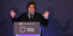 Milei llama a Sánchez «dictador impresentable» en Madrid durante la campaña electoral en España